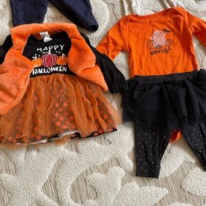 3-6 month Halloween Girl Bundle